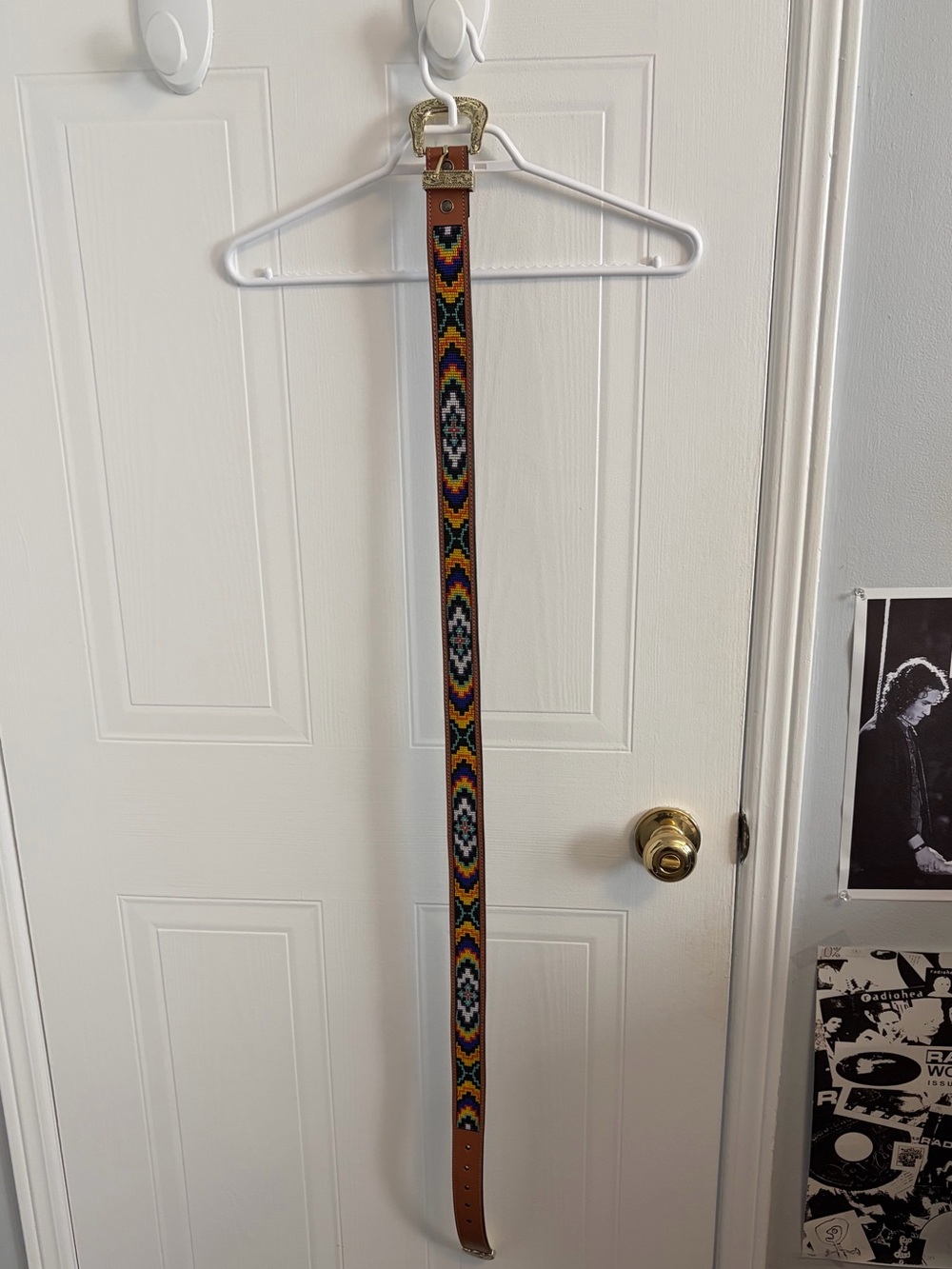 Vintage LL Bean Beaded Belt. NEVER WORN